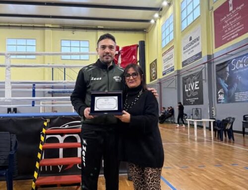 Le targhe pugliesi per la boxe tarantina.