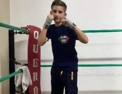 George Caforio debutta sul ring in Sardegna.